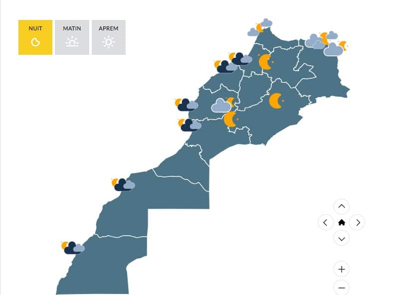 توقعات أحوال الطقس ليوم عيد الفطر المديرية العامة للأرصاد الجوية