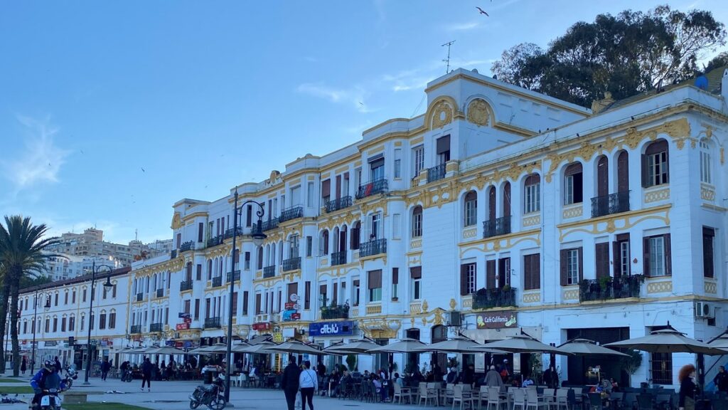 مشهد من مدينة طنجة في صورة توضيحية للمؤتمر العالمي للمدن والحكومات المحلية