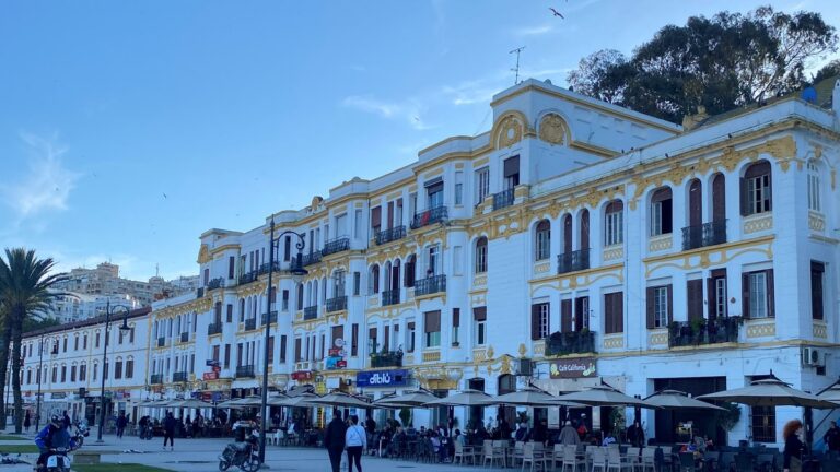 مشهد من مدينة طنجة في صورة توضيحية للمؤتمر العالمي للمدن والحكومات المحلية