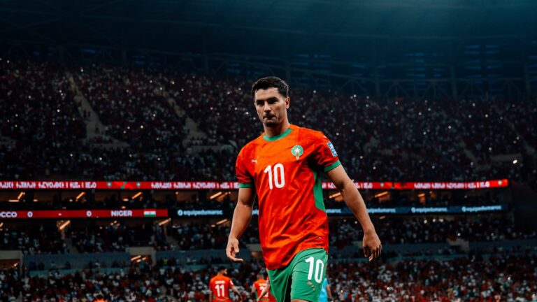 إبراهيم دياز بقميص المنتخب المغربي