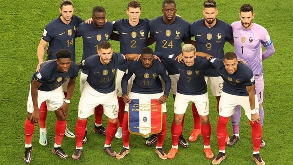 منتخب فرنسا لكرة القدم خلال كأس العالم
