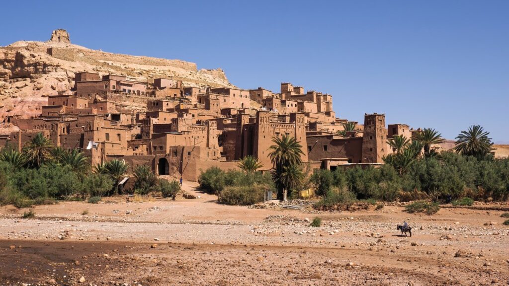 قصر آيت بن حدو قرب ورزازات