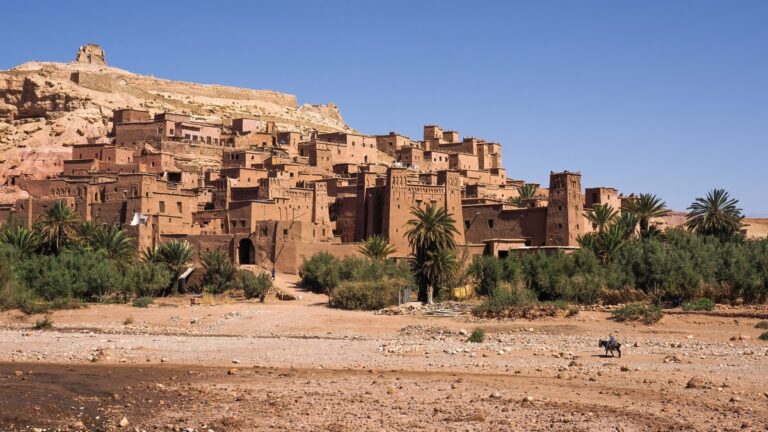 قصر آيت بن حدو قرب ورزازات
