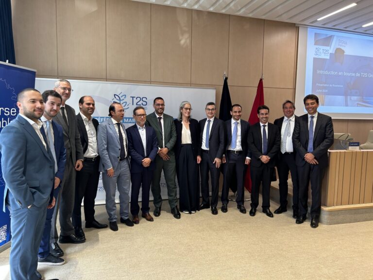 مجموعة T2S تطلق عملية إدراجها في بورصة الدار البيضاء