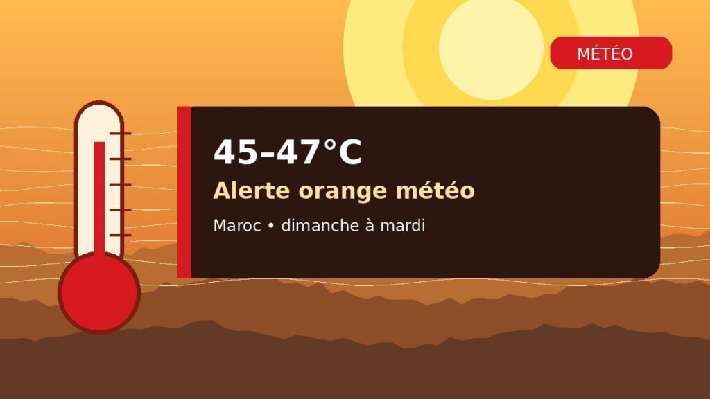 صورة تعبيرية عن موجة حر بالمغرب ويقظة برتقالية