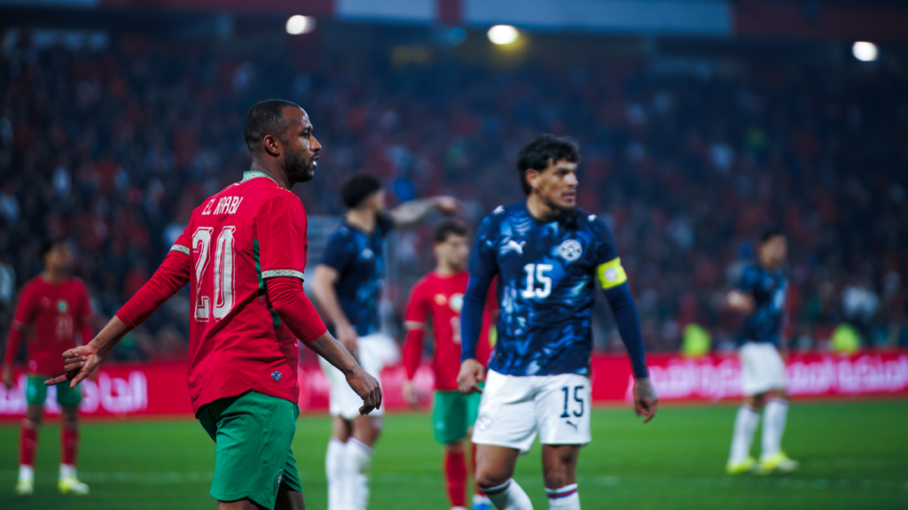 أيوب الكعبي لاعب المنتخب المغربي